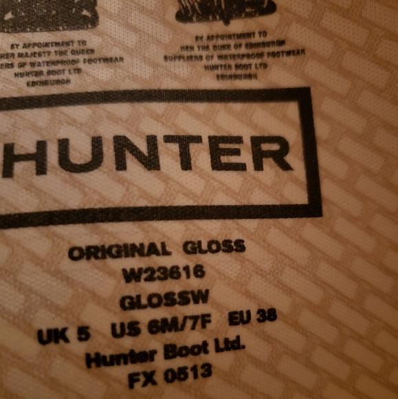 Hunter Original Tall Boots - Picture 3 of 3